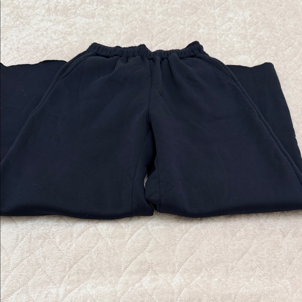 Kids Black Joggers